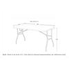 152*74*75 Wholesale Cheap Foldable Folding Table for Indoor Outdoor Events
