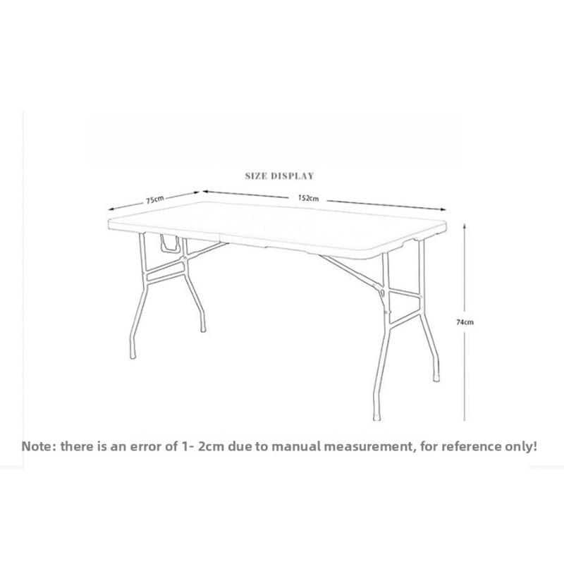 152*74*75 Wholesale Cheap Foldable Folding Table for Indoor Outdoor Events