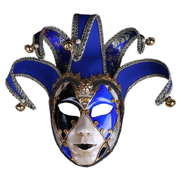 Маскарадная маска Хэллоуин Косплей Маска для глаз Маскарадная маска на все лицо для костюма на Хэллоуин Маскарадная вечеринка Выпускные вечера