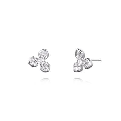 Love Duet Silver Earrings Sa25A86F