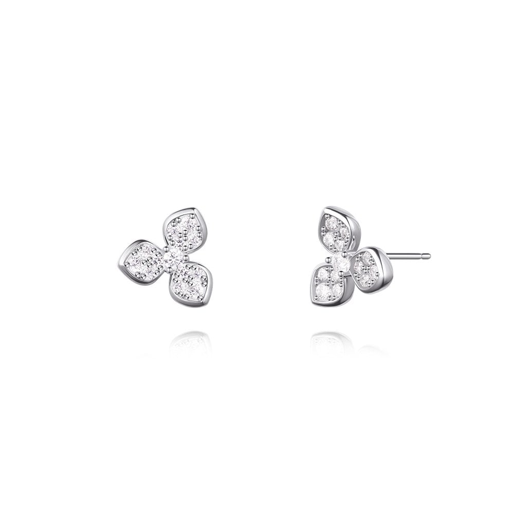 [Stonehenge] Love Duet Silver Earrings Sa25A86F