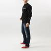 Champion Script Logo Fleece Lined Pullover Crew Neck Sweatshirt Japan Version Unisex Black (Unisex) Sweatshirts