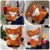 Wenhin Anime Fox Plush Toy Cute And Soft Fox Doll For Girls Perfect For Cuddling And Sleeping 30cm