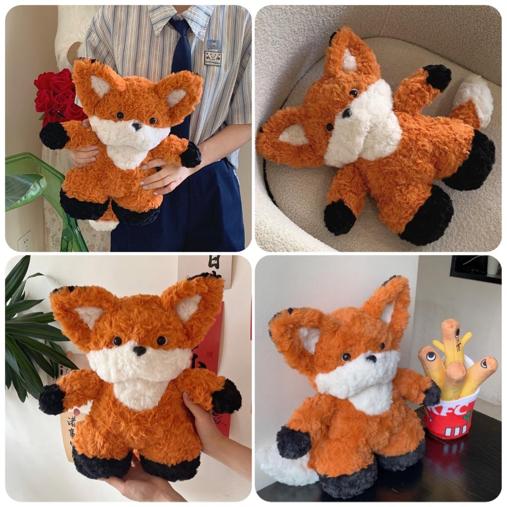 Wenhin Anime Fox Plush Toy Cute And Soft Fox Doll For Girls Perfect For Cuddling And Sleeping 30cm