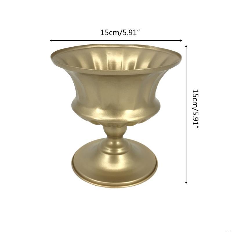 Blumenvasen Eisen Blumentöpfe Europäische Pflanzvase Trockenblumenhalter Dekorative Blumenarrangements Vasen 3 Farben X3UC