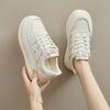 Little white shoes women's 2025 new popular autumn platform bread shoes sports and leisure students board shoes niche versatile