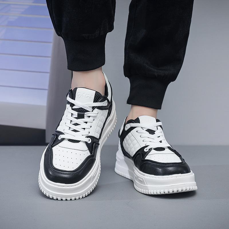 Men's shoes trendy shoes spring and summer new board shoes breathable trendy brand men's shoes little white shoes heightening Xiaohongshu factory