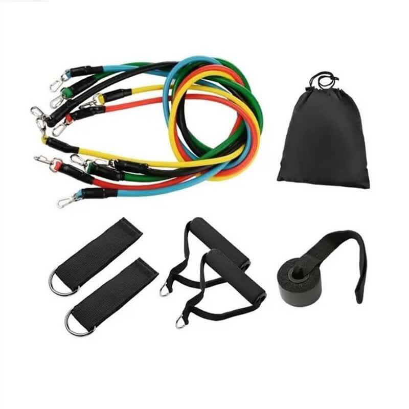 TLXT 11-Piece Home Fitness Resistance Band Set