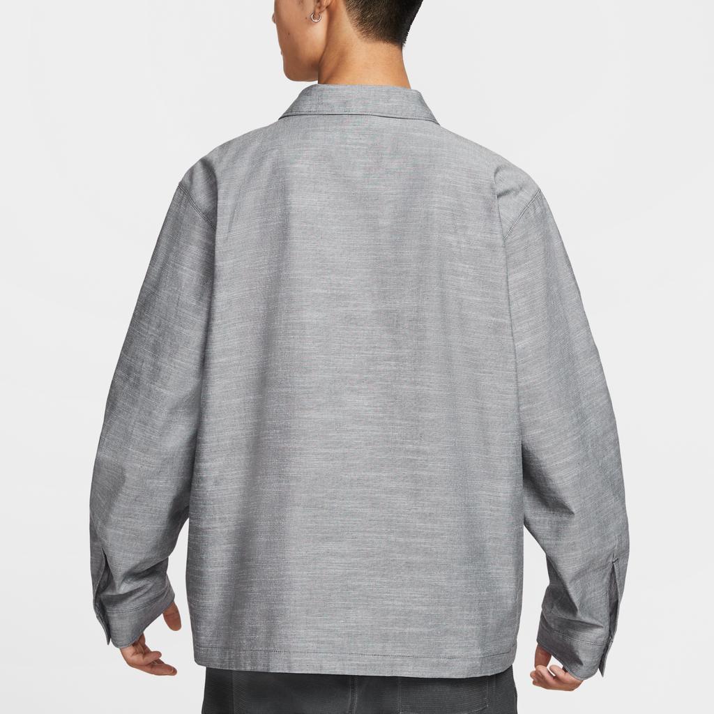 Nike As M Nl Chambray Painters Shirt Button-Down Versatile Long Sleeve Shirt Men Shirts HV0883-060