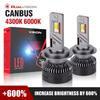 4300K 300W H7 H4 LED Canbus Lampă Tub Dublu de Cupru 6000K Lumină LED Pentru Mașină 9012 H1 H11 HB3 9005 HB4 9006 12V Bec LED Far