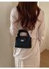 2026 Spring/Summer Women's Cute Bear Handbag - Diamond Lattice Chain, Shoulder & Crossbody Bag