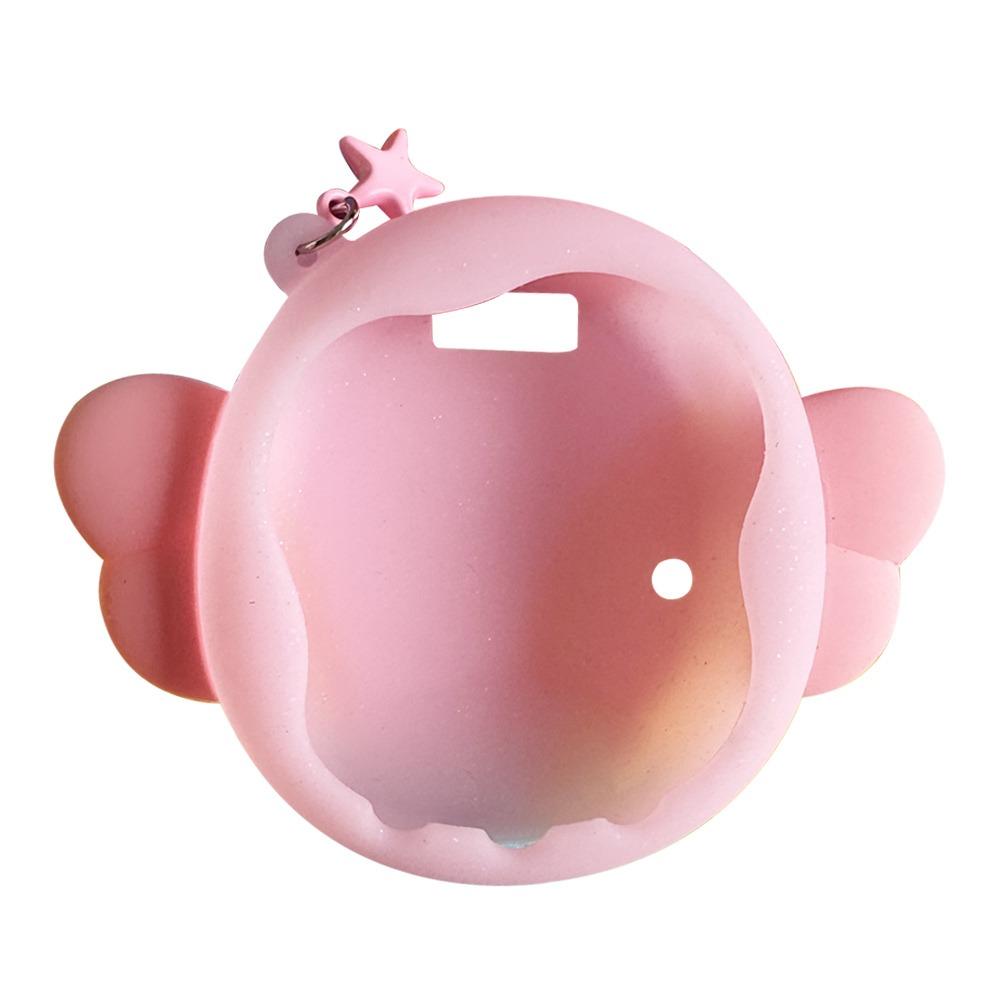 Silicone Protective Case Non-Slip Anti Drop Protective Cover Ultra-Thin Protector Protective Shell for Tamagotchi Uni розовый