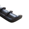 Diffuseur aileron de requin noir mat 25" – Lèvre universelle pour pare-chocs arrière – ABS