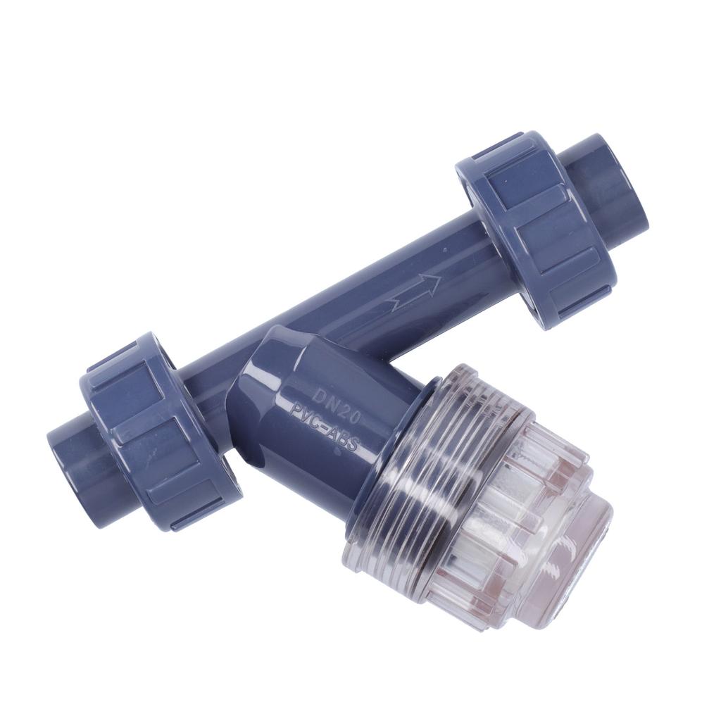 Y Strainer Low Resistance Wide Application Longer Filter Garden Water Pipe Filters for Aquarium