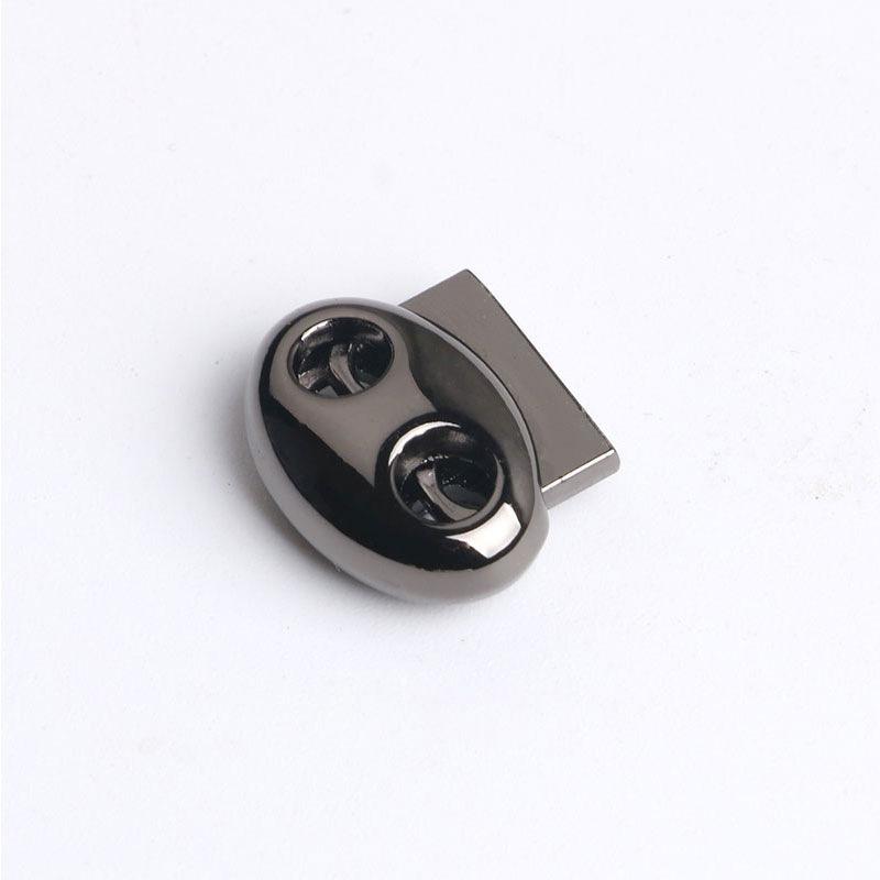 High-Grade Metal Pig Nose Buckle Spring Buckle Sweater Hat Rope Stop Rope Elastic Buckle Shoelace Adjustment Buckle Clothing Accessories