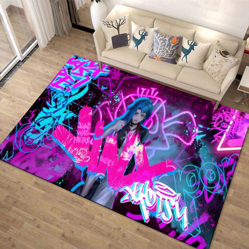 Jinx Carpet Rug for Living Room Bedroom Home Sofa Decoration,Kids play Non-slip Floor Mat