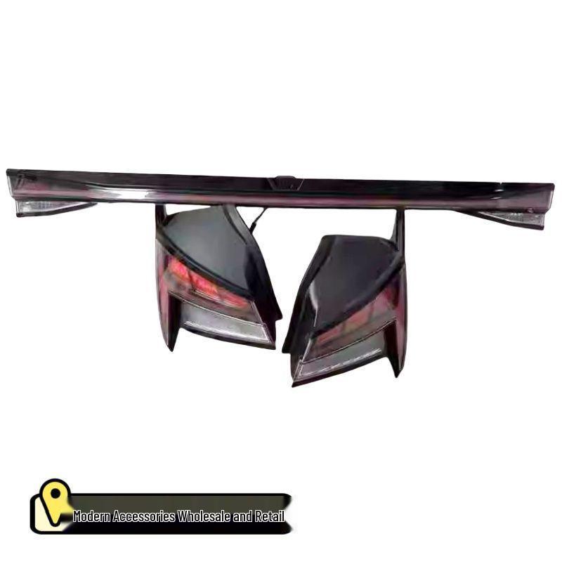 

LED Taillight Covers for 2021 Hyundai Elantra (7th Gen) - Left & Right Shells with High-end Center Light
