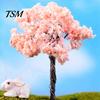 Ornament Plant Miniature Mini Different Shape Plastic Pots Fairy Metal Dollhouse Tree for Home Garden
