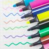 18-Color Triangular Grip Markers for Kids - Ideal for School, Art, DIY, Journals