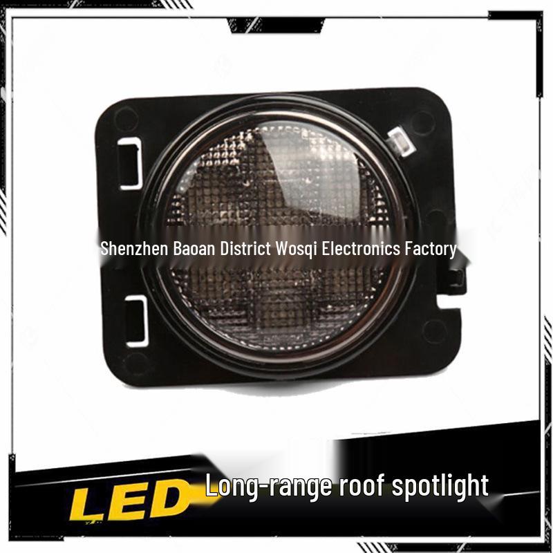 LED Wheel Arch Turn Signal Lights for Jeep Wrangler - Amber Warning Lights Mod.