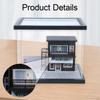 1/64 Scale Model Car Display Case Miniature Scenery Street Shop Diorama Micro Landscape Decor