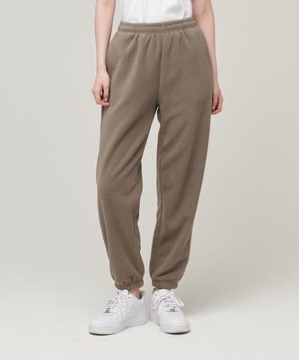 MUSINSA STANDARD WOMAN Women'S Polar Fleece Sweatpants [Dusty Beige]
