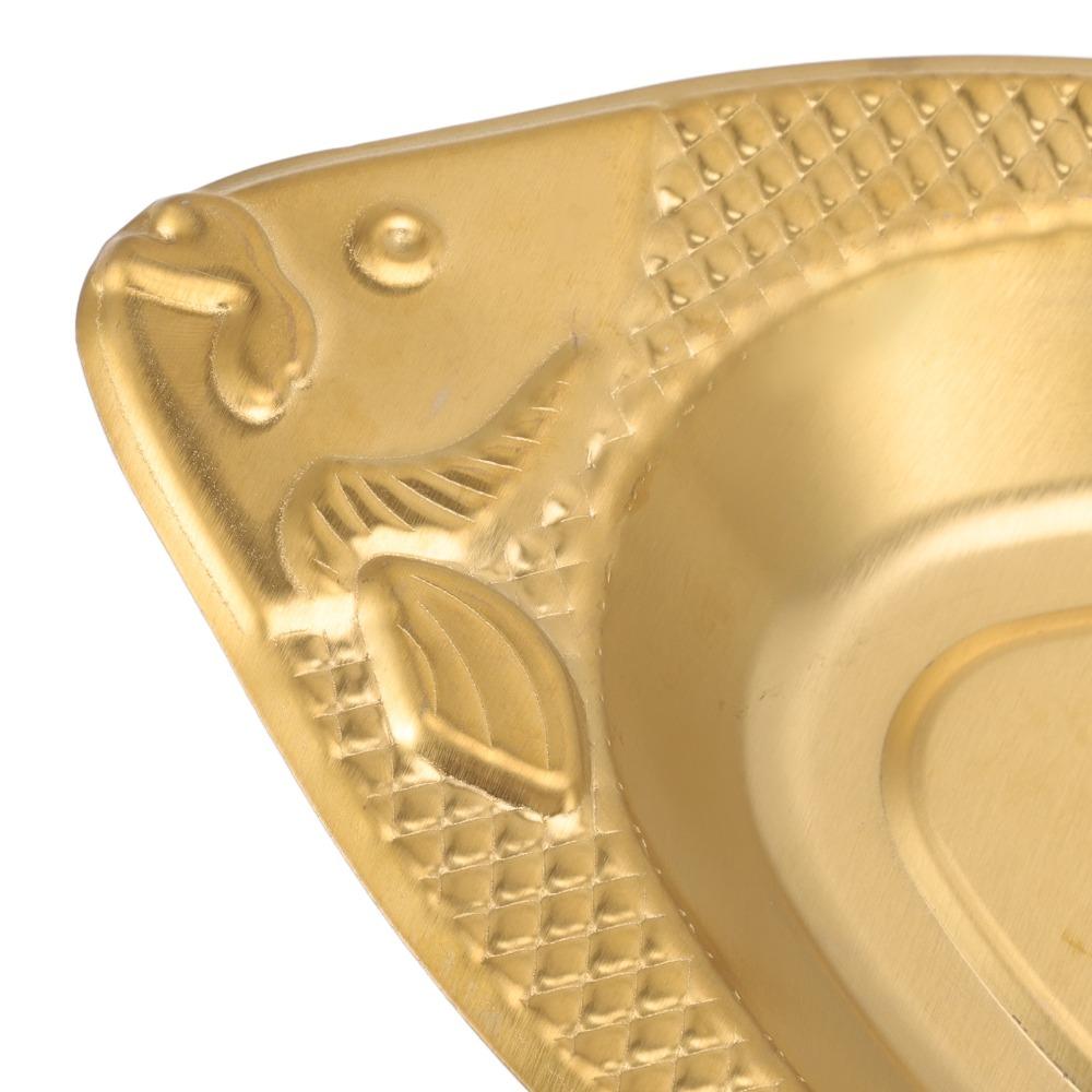 Decorative Fish Shaped Plate Stainless Steel Food Tray Kitchen Tools Fish Serving Platter Wedding