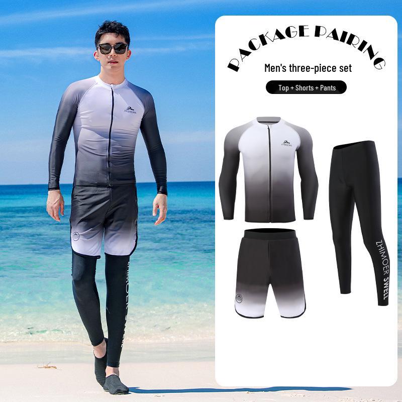 Matching Men s  Women s Sun Protection Split Long Sleeve Wetsuit - Snorkeling  Surfing Suit 4XL