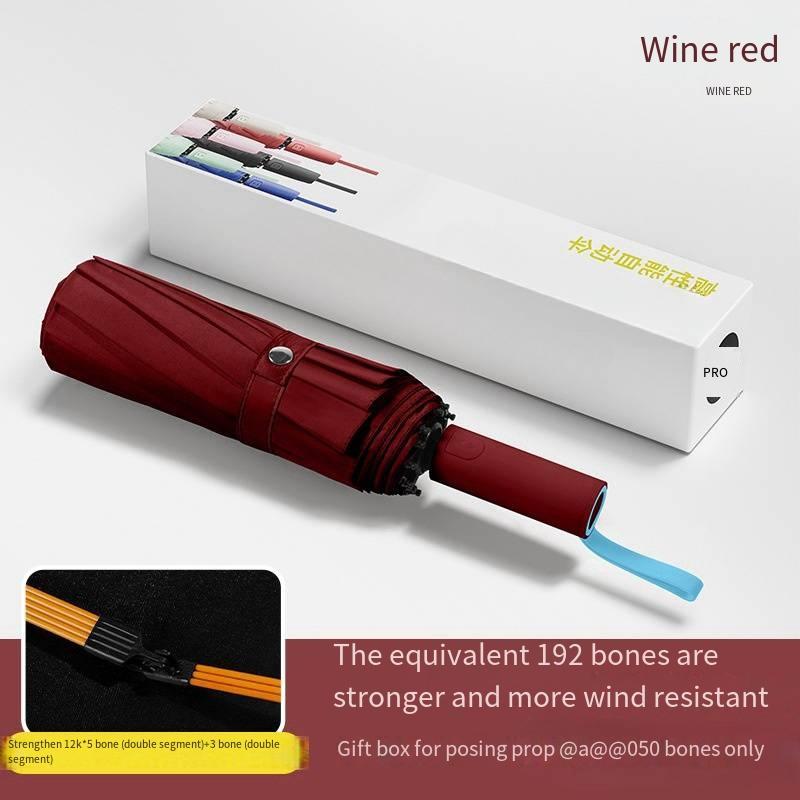 Windproof Travel Umbrella Compact Automatic Wind Resistant Small Folding Backpack Umbrellas for Rain StrongPortable perfect