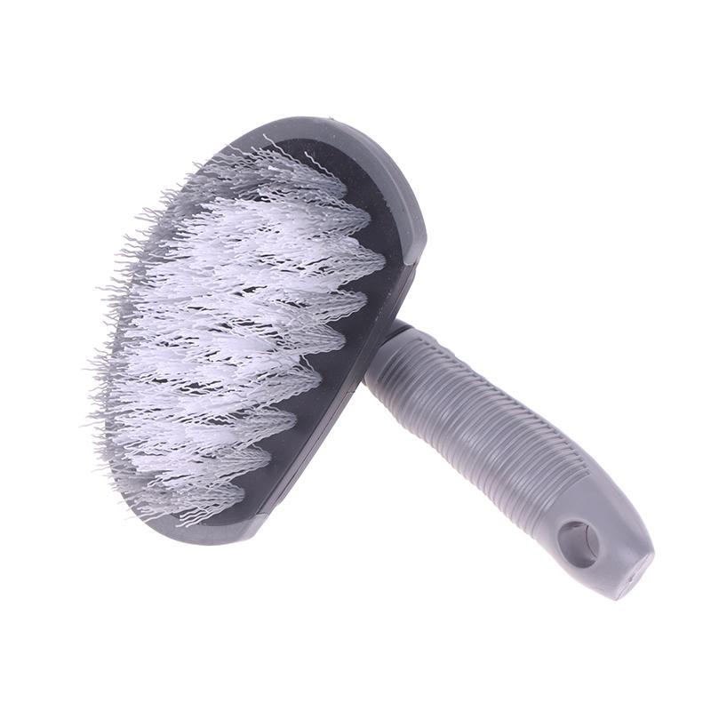 Car Tire Brush Hub Brush Detail Brush Short Handle Tire Rim Washing Brush Car Wash Tool Cleaning Artifact Decontamination Brush