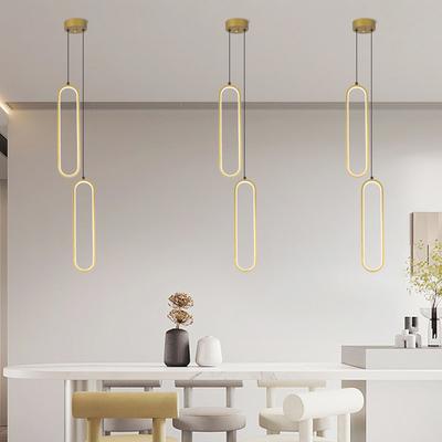Modern LED Pendant Light Atmosphere Living Room Lamp Simple Style Indoor Decoration Light 3000k-6000K Warm White Home Decoration