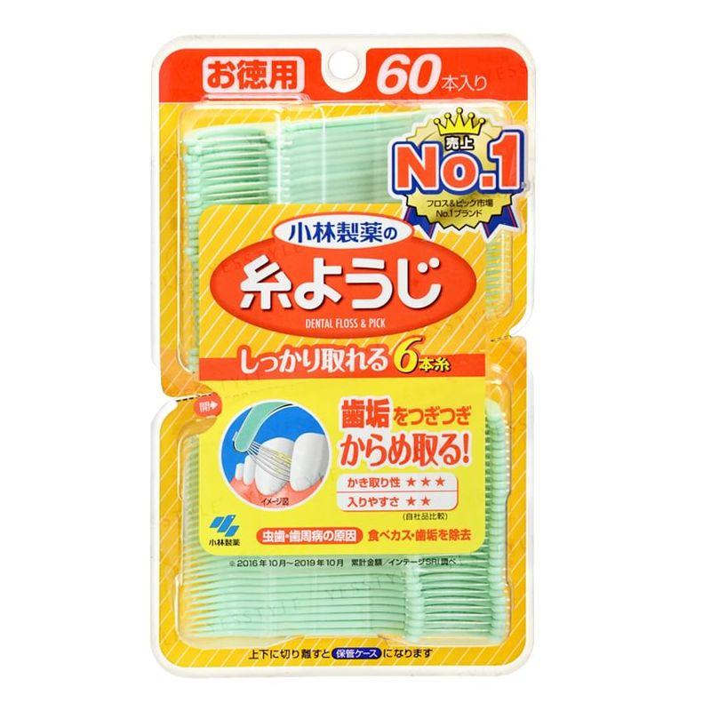 Kobayashi - Shikancare Disposable Plastic Stemmed Dental Floss & Pick