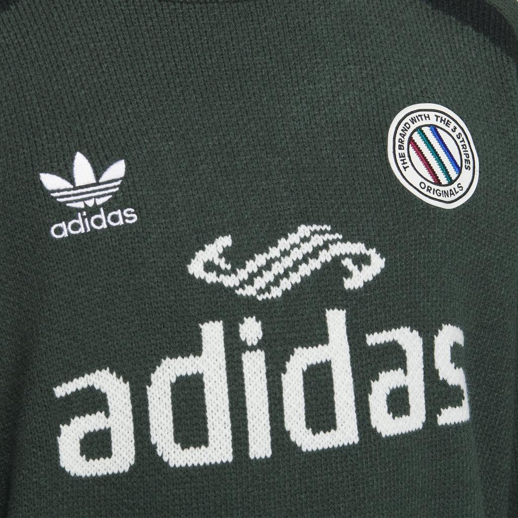 adidas Gestreifter Langarmpullover JL8364