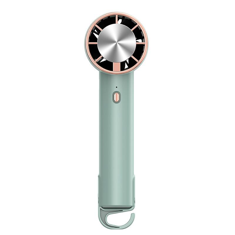 Portable Handheld Fan with Refrigeration Mode, 3 Speed Cold Wind Hand Fan, 2000mAh Battery Operated Rechargeable USB Fan