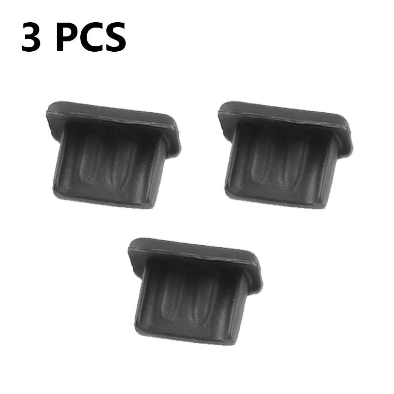 Micro USB Dust Plugs (1-10pcs) - Soft Silicone Anti-Dust Charge Port Cover for Android Phone/Laptop/Power Bank, Precise Size