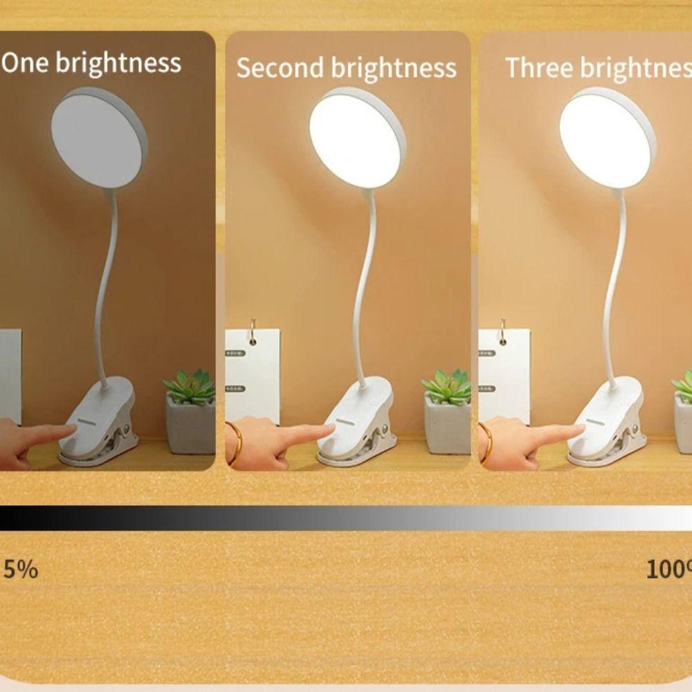 USB Charging Reading Night Light Touch Dimming Desk Lamp Multifunctional Table Lamp  Birthday