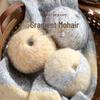 Morandi Gradient Hand-Knitted Mohair & Silk Yarn Sweater/Shawl DIY Kit