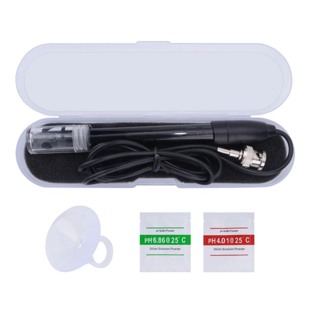 

Датчик Gib Hydroponics Laboratory BNC Роз єм Контролер pH pH Електрод Зонд Електрод pH Метр