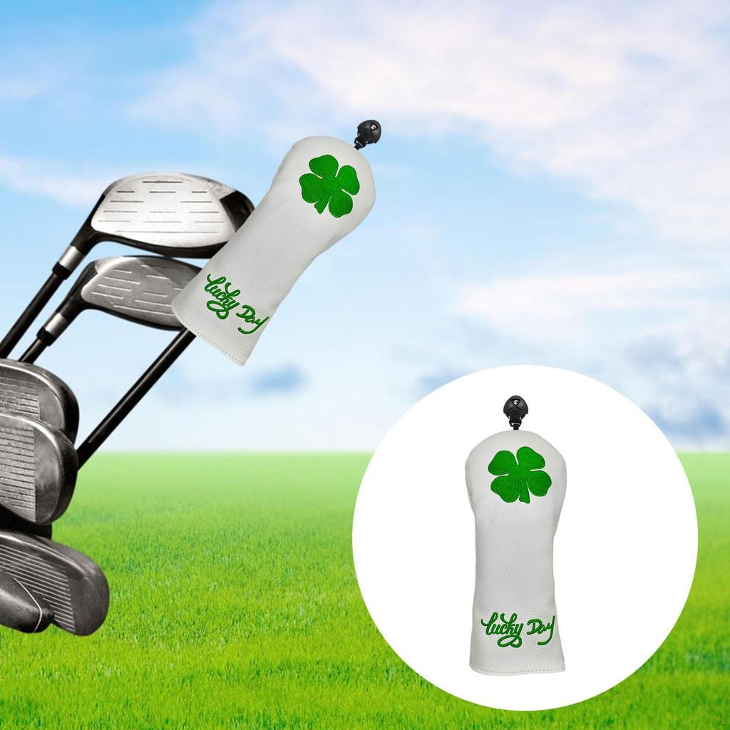 Golf Club Head Cover Accessories Training Supplies, Lightweight Portable Wear Resistant PU Leather