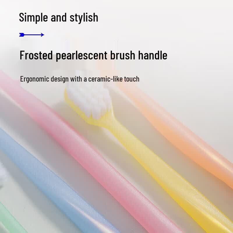Dr. B. Soft Bristle Toothbrushes (10-Pack)