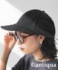 [antiqua] Antiqua Cap Hat for Women, Plain, Water Repellent, UV Protection, ZA-00202, One Size, 05, Black