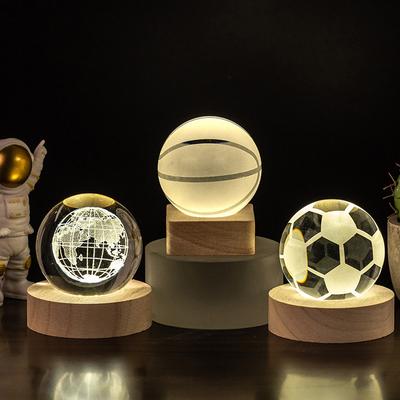 Football Basketball Night Light Birthday Gift for Fans Room Decor