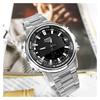 Casio DRESS Classic Simple Exquisite Fashion Quartz Movement Stainless Steel Strap Japanese and Korean Watch Men's Watch Black Dial AMW-880D-1AV