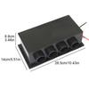 1500W 24V 4-Hole Auto Car Heater Cooling Fan Portable Vehicle Defroster