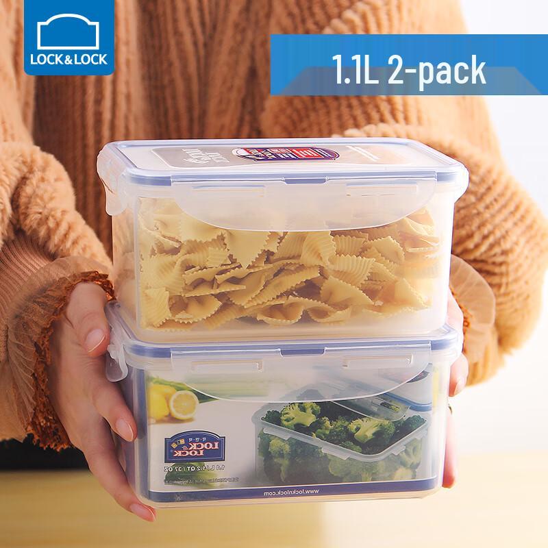 LocknLock 1.1L Airtight Food Storage Container 2-Piece Set