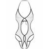Men's Mesh Transparent Sissy Bodysuit Sexy Lingerie Open Crotch Underwear