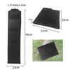 24W 18V Solar Folding Bag Portable Charging Board Outdoor Mobile Power Supply Solar Photovoltaic Panel USB Waterproof Dustproof