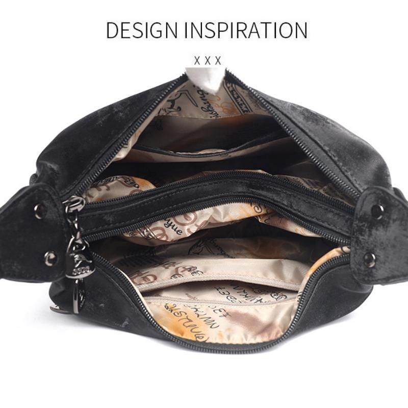 Umhängetasche Damen Neuer Stil Mode Damenhandtasche Mittelalterliche Damen Leichte Schultertasche
