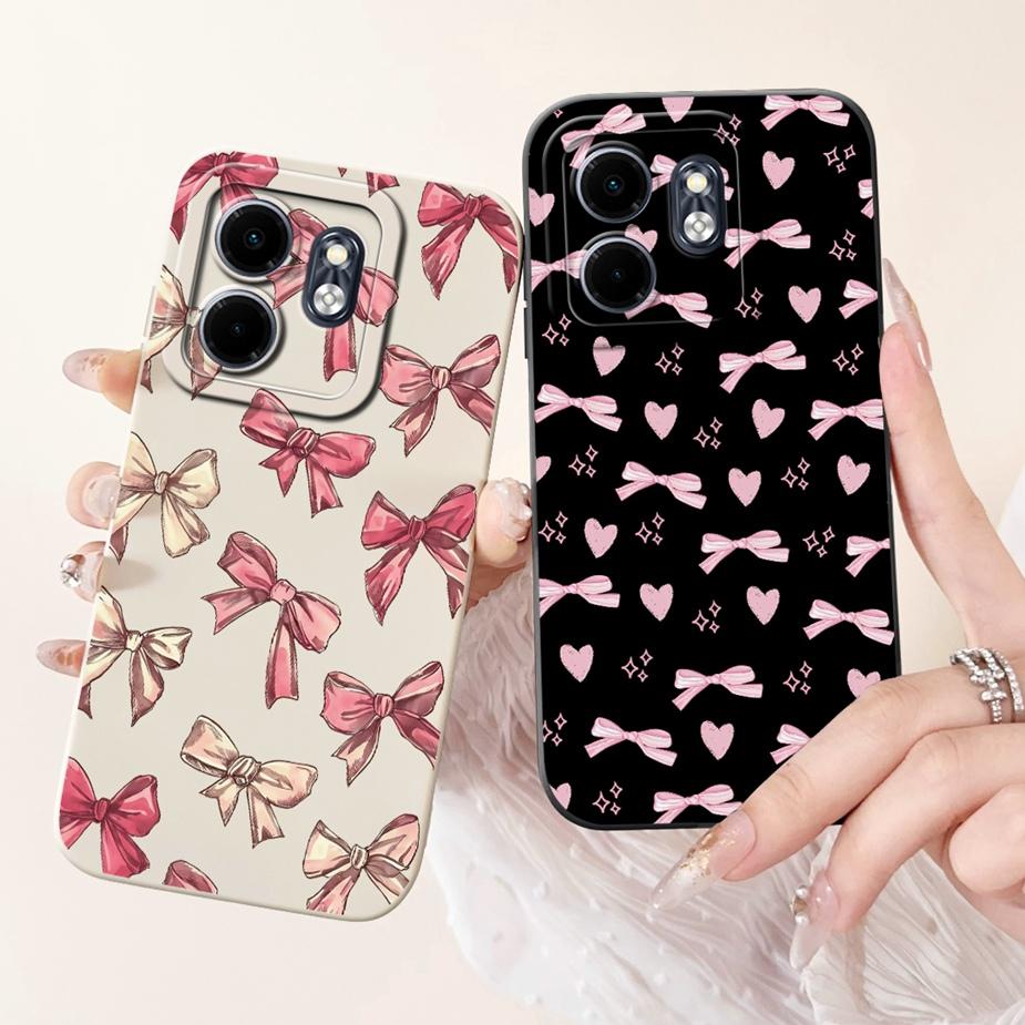 For Infinix Smart 9 Case Hot50i X6531 X6532 Cute Happy Cat Cartoon Cover Soft TPU Phone Case For Infinix Hot 50i Smart9 HD Shell
