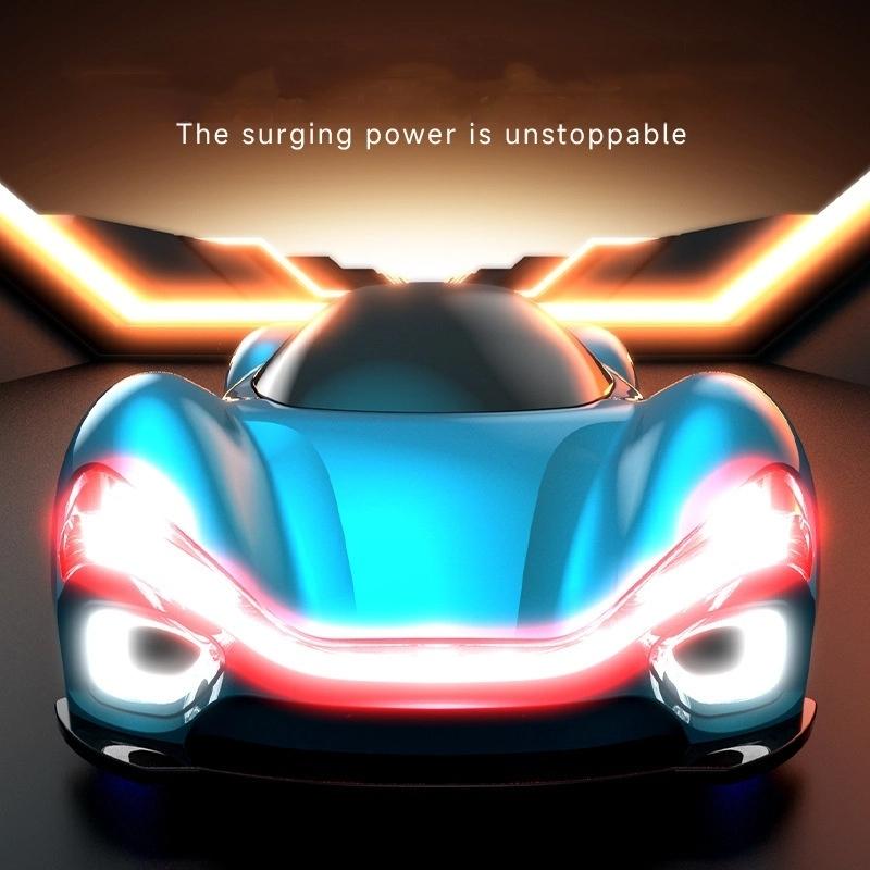 Special Effects Remote Control Car Simulation Concept New Energy Gesture Induction Light Spray Four-Wheel Drive Drift Toy Gift